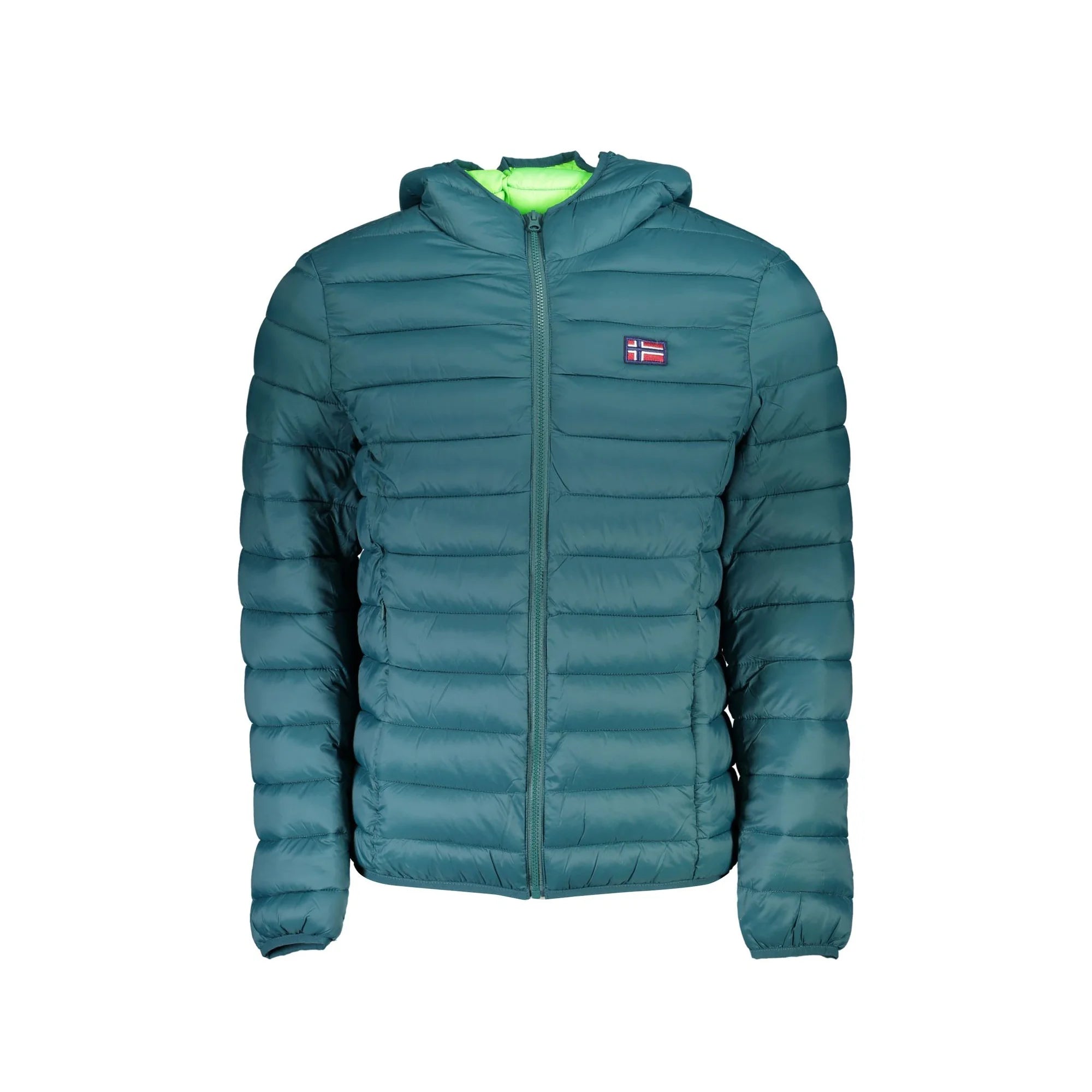 Norway 1963 Giubbotto Uomo Verde con Cappuccio e Zip Giubbotti e Giacche - foto prodotto